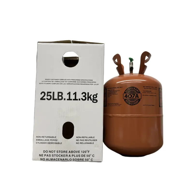 25 lb R407A Refrigerant Cylinder – Optimized Cooling Gas for Commercial Air Conditioning