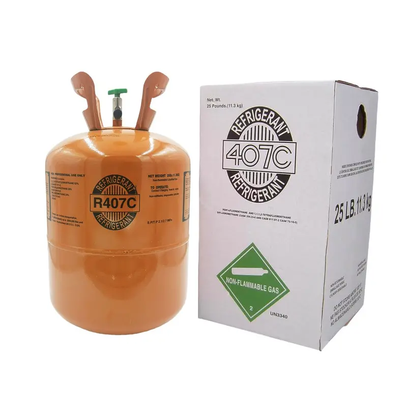 25 lb R407C Refrigerant – Seamless R22 Retrofit Solution for Legacy HVAC Systems