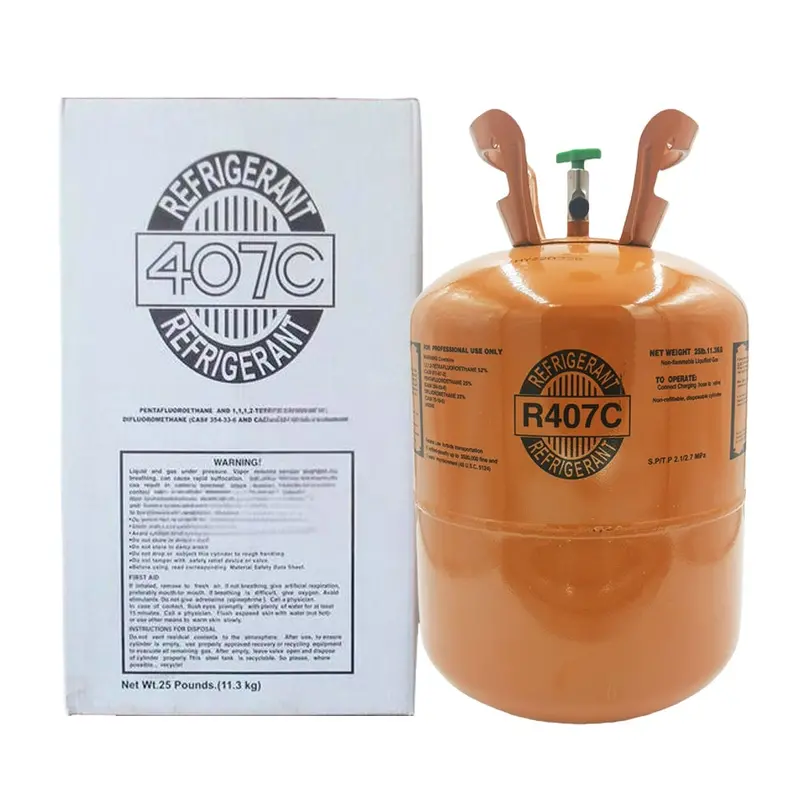 25 lb R407C Refrigerant – Seamless R22 Retrofit Solution for Legacy HVAC Systems