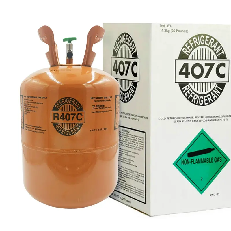 25 lb R407C Refrigerant – Seamless R22 Retrofit Solution for Legacy HVAC Systems