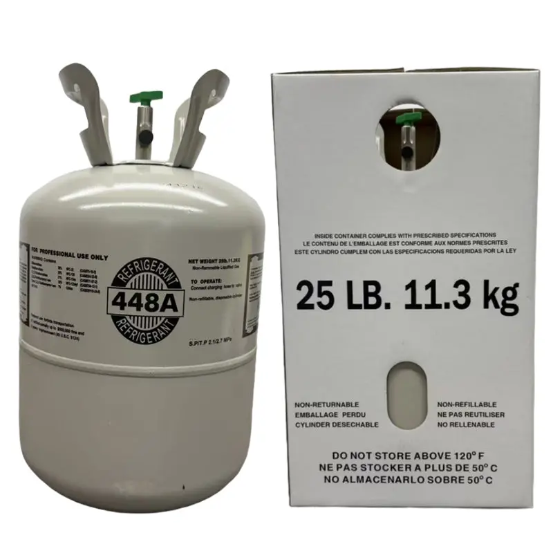 25 lb R448A Refrigerant Cylinder – Low-GWP HVAC Replacement for Commercial and Industrial Systems