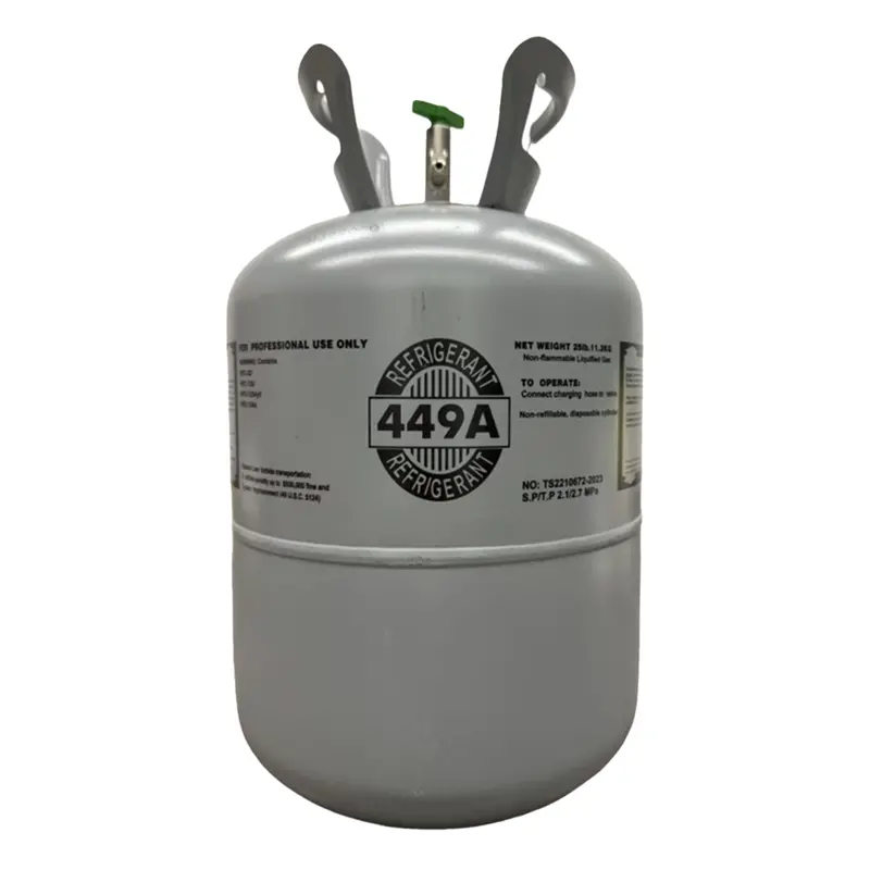 25 lb R449A Refrigerant Drum – Energy-Efficient, Low-Global-Warming-Potential Cooling Gas