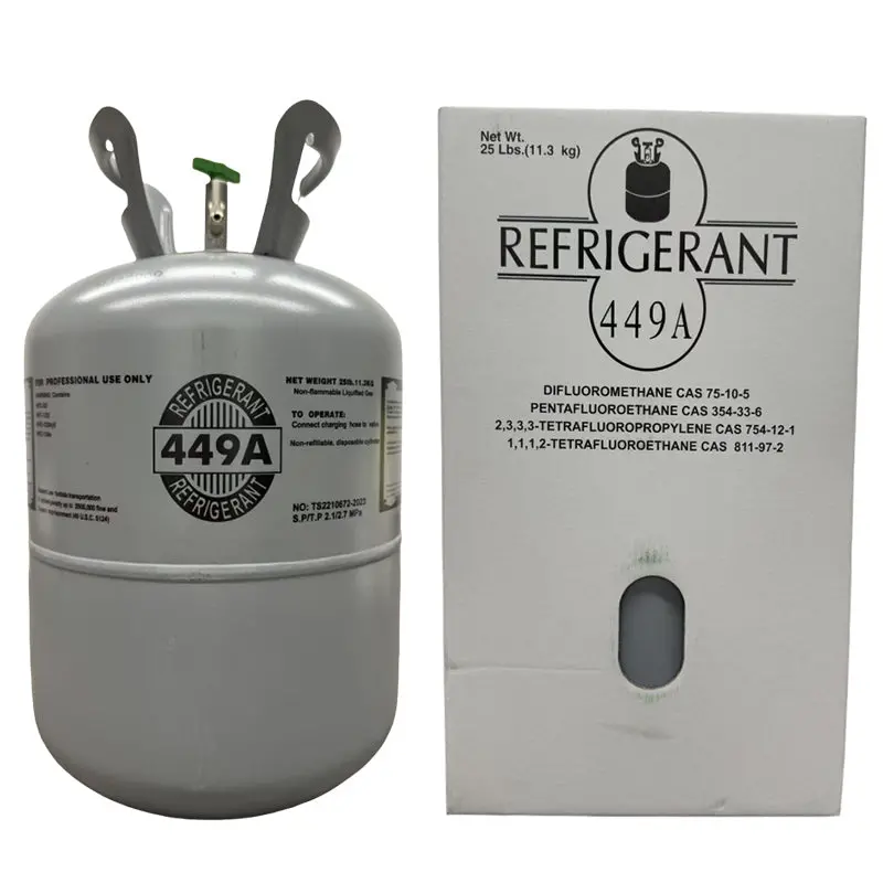 25 lb R449A Refrigerant Drum – Energy-Efficient, Low-Global-Warming-Potential Cooling Gas