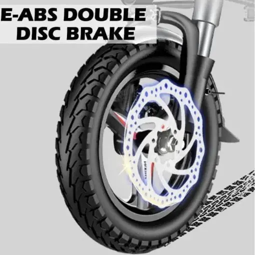 250W Foldable Electric Bike for Adults & Teens – Removable Battery, All-Terrain Fat Tires