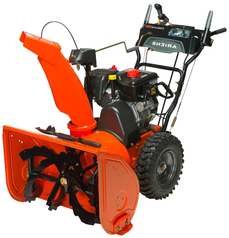 28" 2-Stage Gas-Powered Snow Blower – 254cc Engine for Efficient Driveway & Walkway Clearing