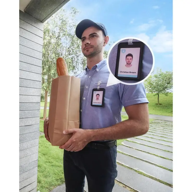 2K Wi-Fi Smart Video Doorbell with Night Vision, Chime, and Real-Time Mobile Alerts