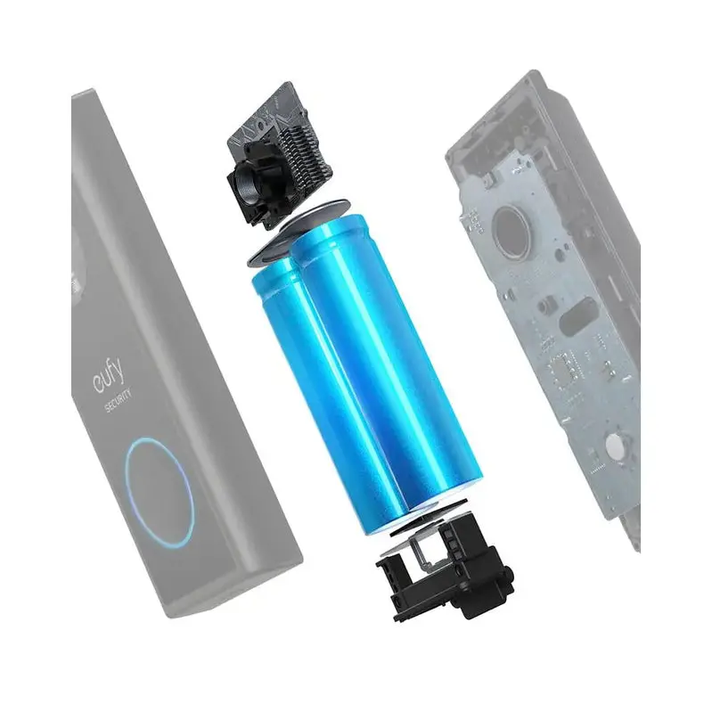 2K Wi-Fi Smart Video Doorbell with Night Vision, Chime, and Real-Time Mobile Alerts