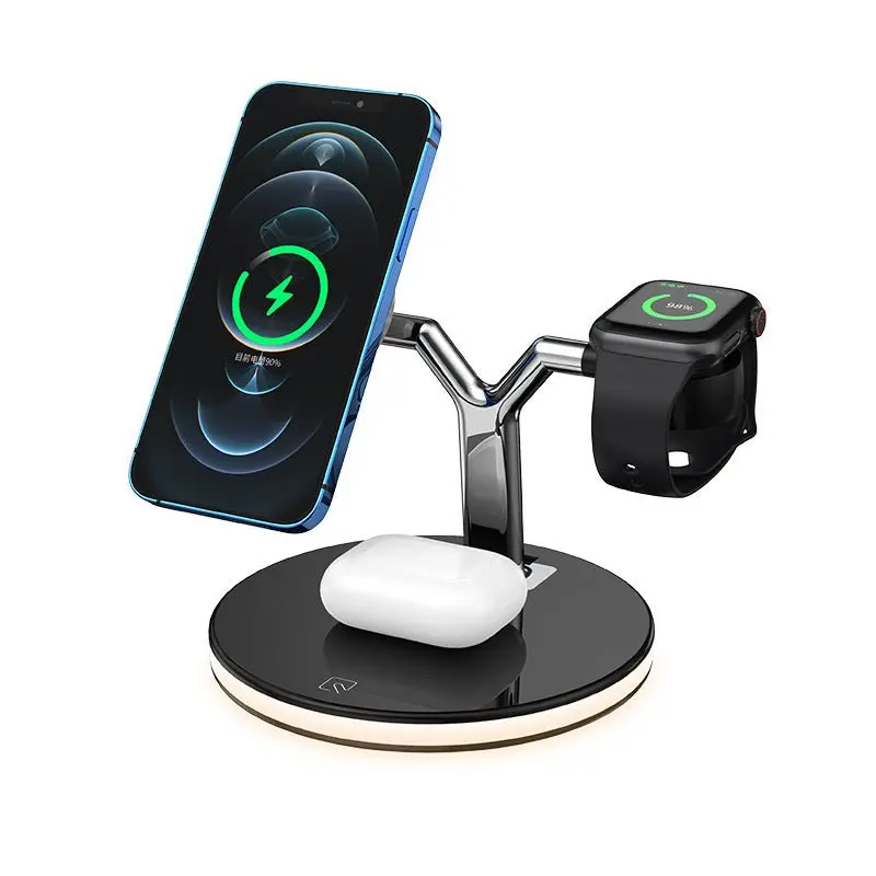 3-in-1 MagSafe Wireless Charger with Integrated Night Light