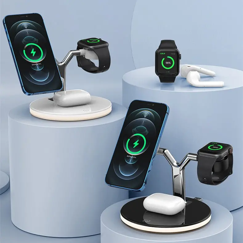 3-in-1 MagSafe Wireless Charger with Integrated Night Light