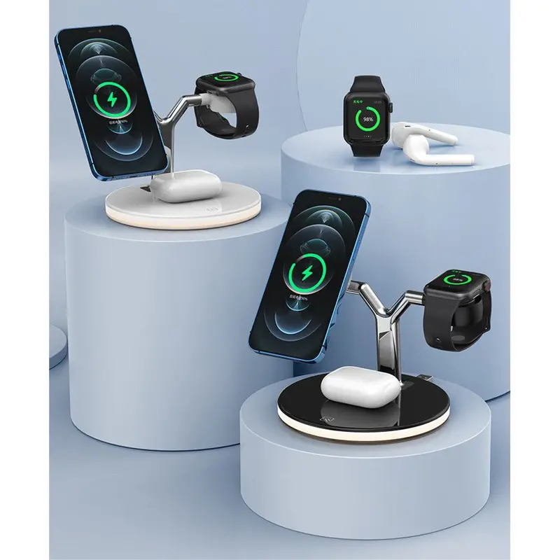 3-in-1 MagSafe Wireless Charger with Integrated Night Light