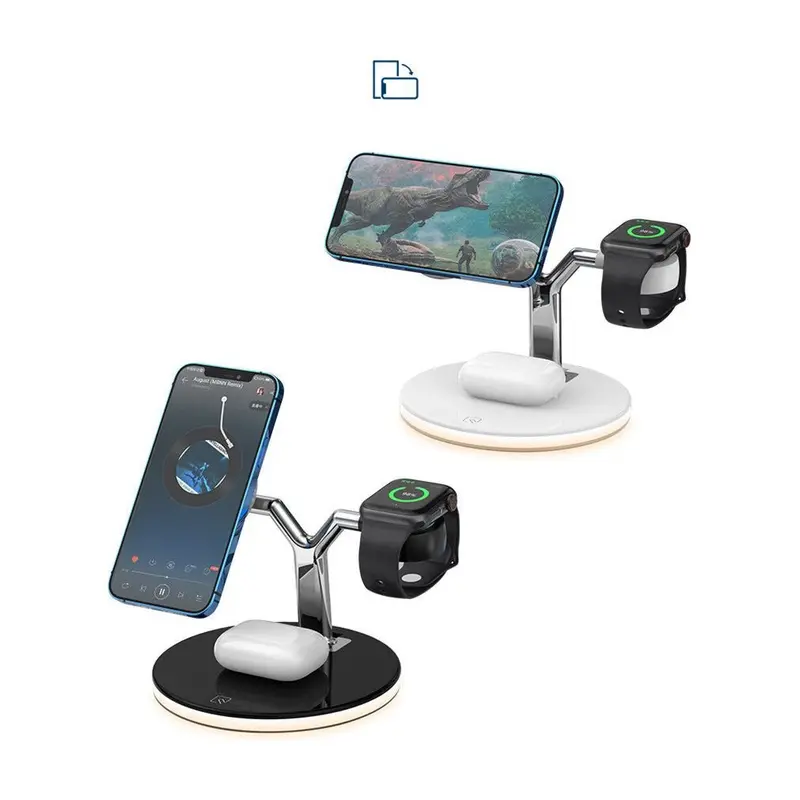 3-in-1 MagSafe Wireless Charger with Integrated Night Light