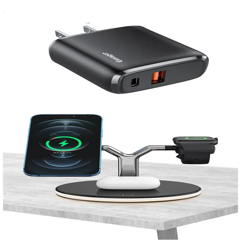 3-in-1 MagSafe Wireless Charger with Integrated Night Light