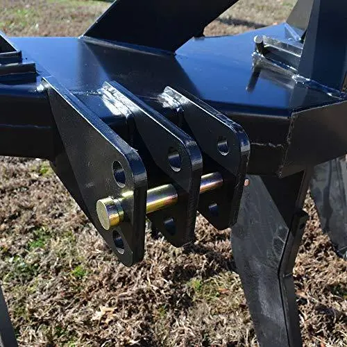 3-Point Subsoiler Ripper – Tractor-Mounted Ground Breaker Compatible with Category 1 and 2 Quick Hitches