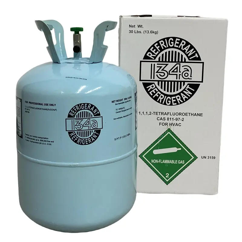 30 lb R134a Refrigerant – Versatile Cooling Agent for Automotive AC and Chiller Applications