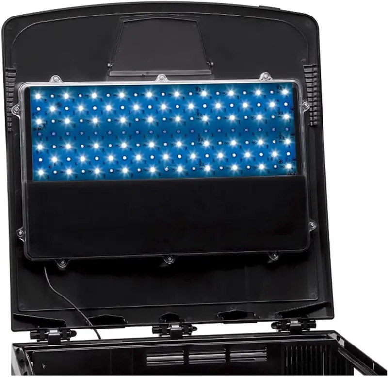 32-Gallon LED Aquarium Kit with Stand – Complete Freshwater or Saltwater Tank Setup for Beginners and Enthusiasts