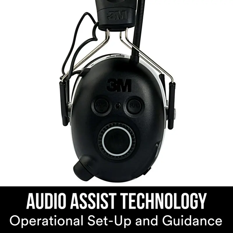 3M WorkTunes Connect Bluetooth Hearing Protection Headset with AM/FM Radio