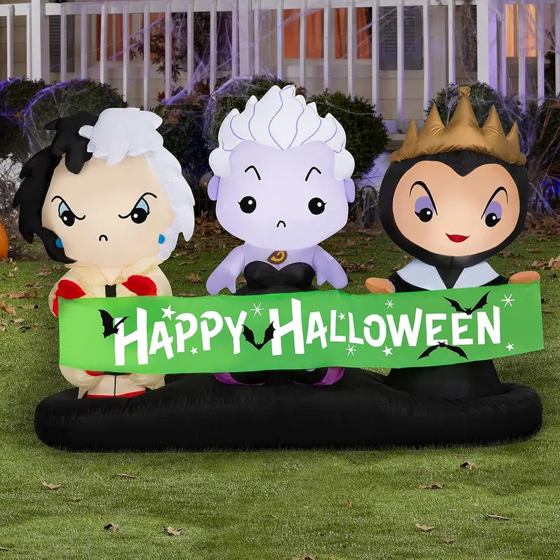 4-Foot Green Villain-Themed Statue for Halloween or Themed Party Decor