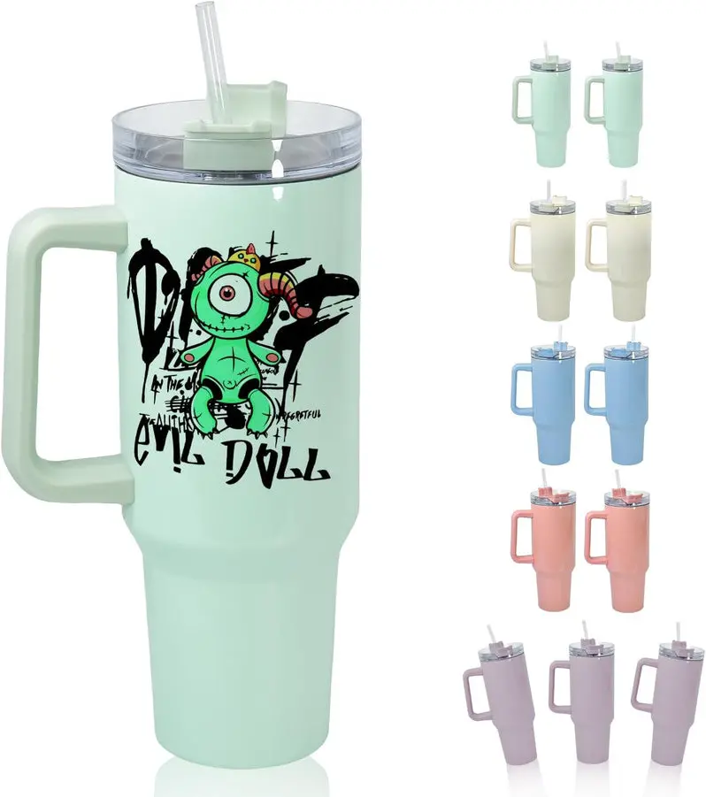 40 oz Sublimation Tumbler – Double-Walled Glass Tumbler Designed for Custom Heat Transfer Printing