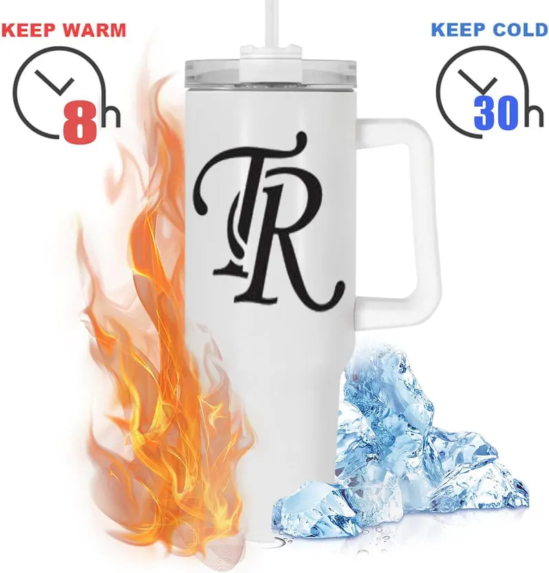 40 oz Sublimation Tumbler – Double-Walled Glass Tumbler Designed for Custom Heat Transfer Printing
