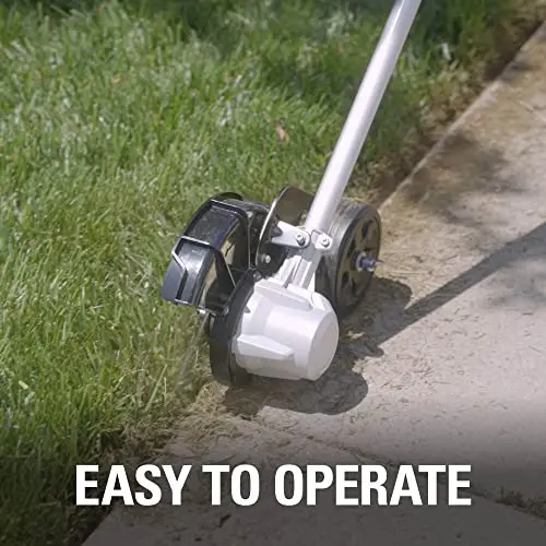 40V Cordless Brushless Edger – 8" Precision Trimmer Kit with 4.0Ah USB-C Battery & Fast Charger