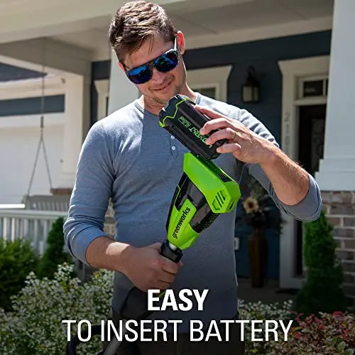 40V Cordless Brushless Edger – 8" Precision Trimmer Kit with 4.0Ah USB-C Battery & Fast Charger