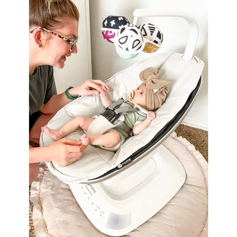 4moms MamaRoo Multi-Motion Baby Swing with Bluetooth and Five Rocking Patterns
