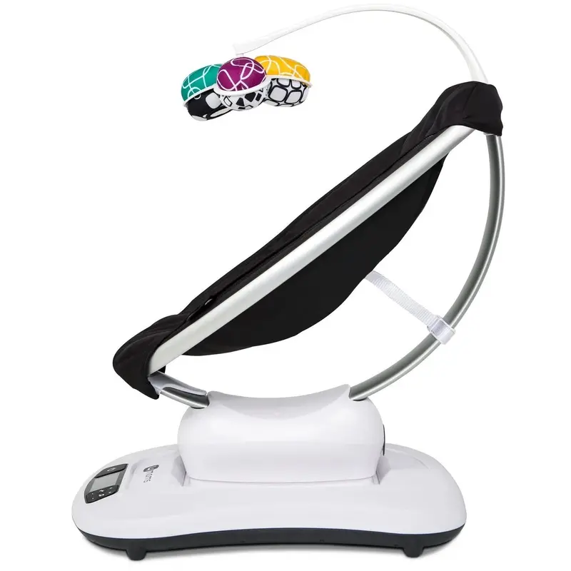 4moms mamaRoo4 Smart Baby Swing – Bluetooth-Connected Rocker Featuring Five Natural Motion Patterns