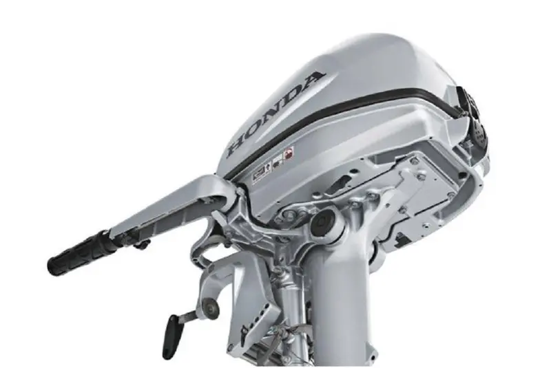 5HP Compact Outboard Motor with Tiller Steering – 20-Inch Shaft for Small Vessels