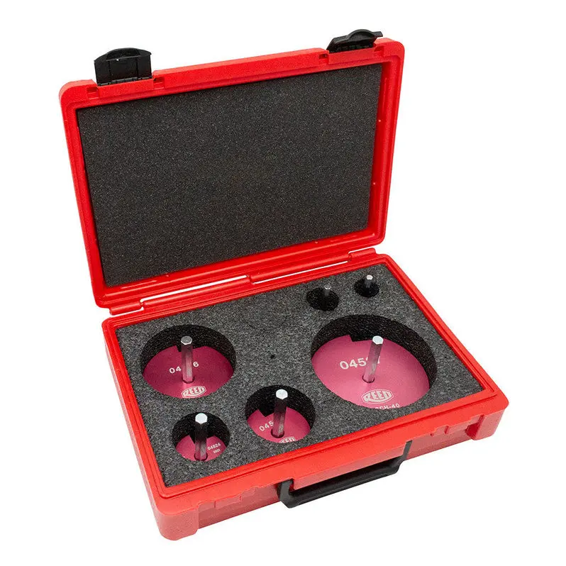 6-Piece PPR Pipe Deburring Kit – Precision Reamer Set for Plastic Pipes with Protective Storage Case