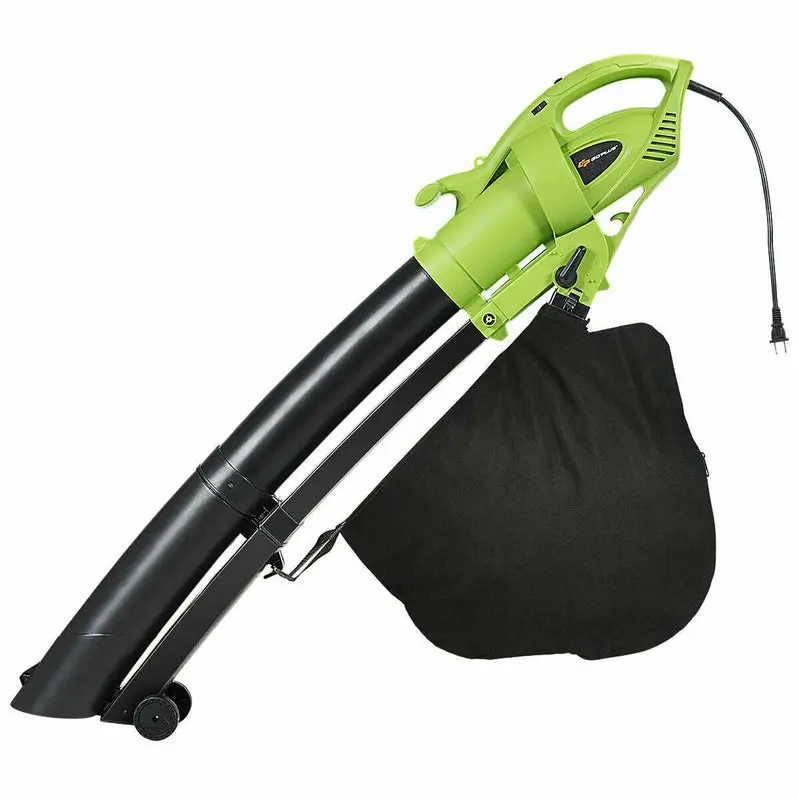 6-Speed Electric Leaf Blower, Vacuum, and Mulcher with Multi-Mode Functionality