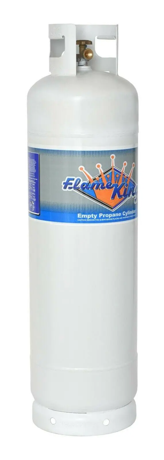 60-Pound Refillable Steel Propane Tank – DOT-Certified LPG Cylinder with POL Connection