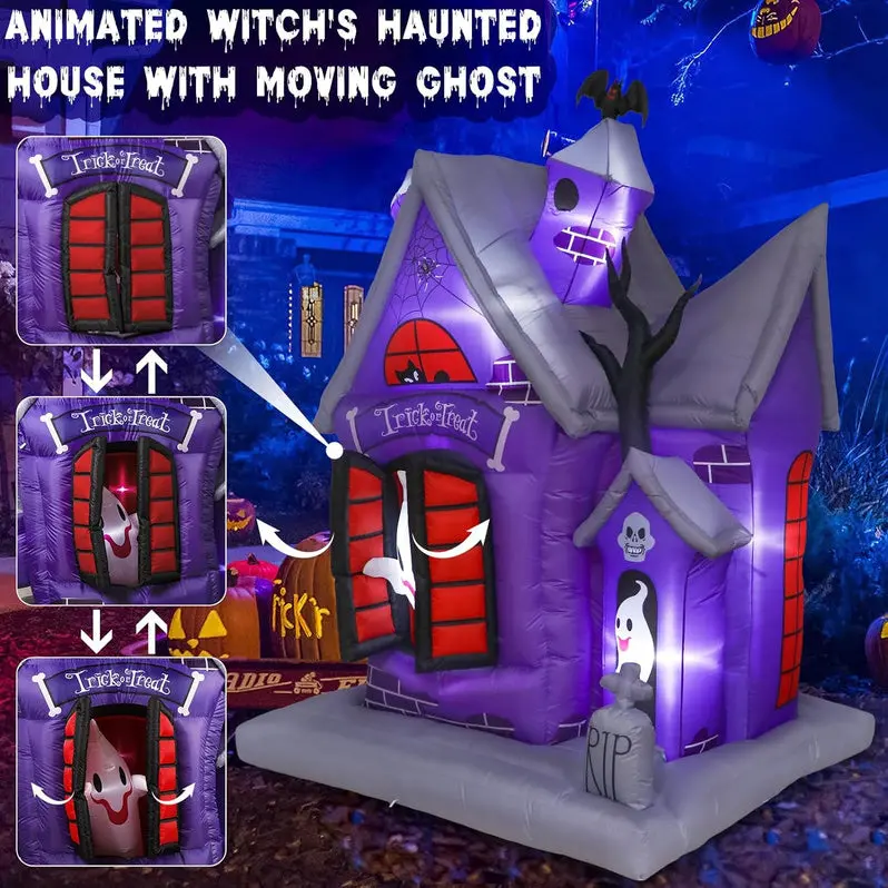 7-Foot Animated Inflatable Halloween Yard Decoration