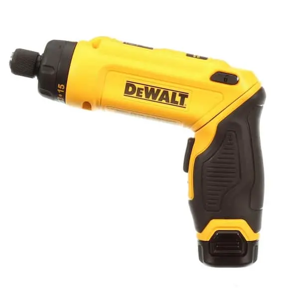 8V MAX Cordless Gyroscopic Screwdriver – Ergonomic Grip, Dual 1.0Ah Batteries, Charger & Carry Case