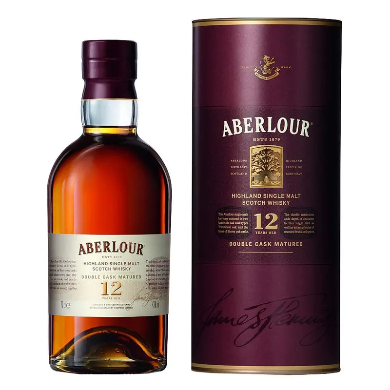 Aberlour A'bunadh Cask-Strength Single Malt Scotch – 750ml, Batch-Selected Expression