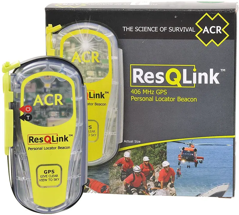 ACR ResQ Link PLB-375 GPS Personal Locator Beacon – Emergency SOS Device with Satellite Tracking