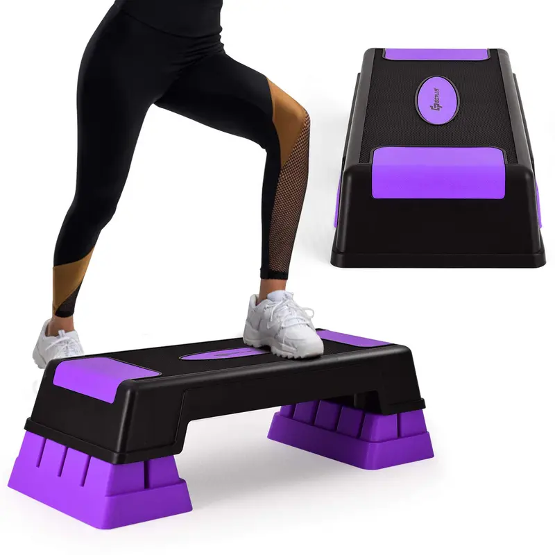 Adjustable 30-Inch Aerobic Stepper – Modular 5/7/9-Inch Height System for Home Fitness Workouts