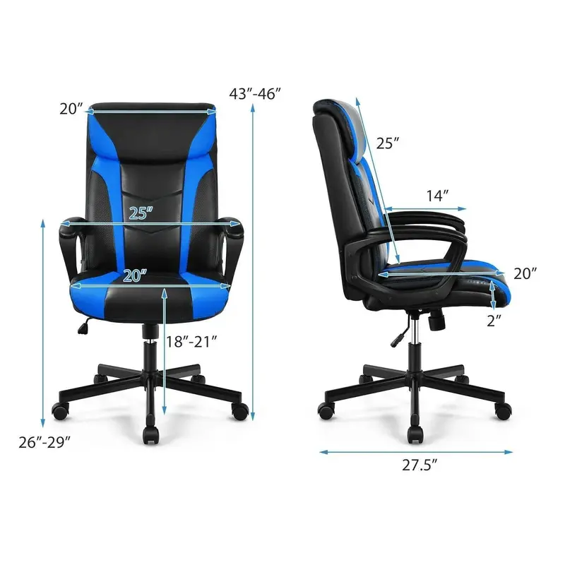 Adjustable Ergonomic Office and Gaming Chair 2