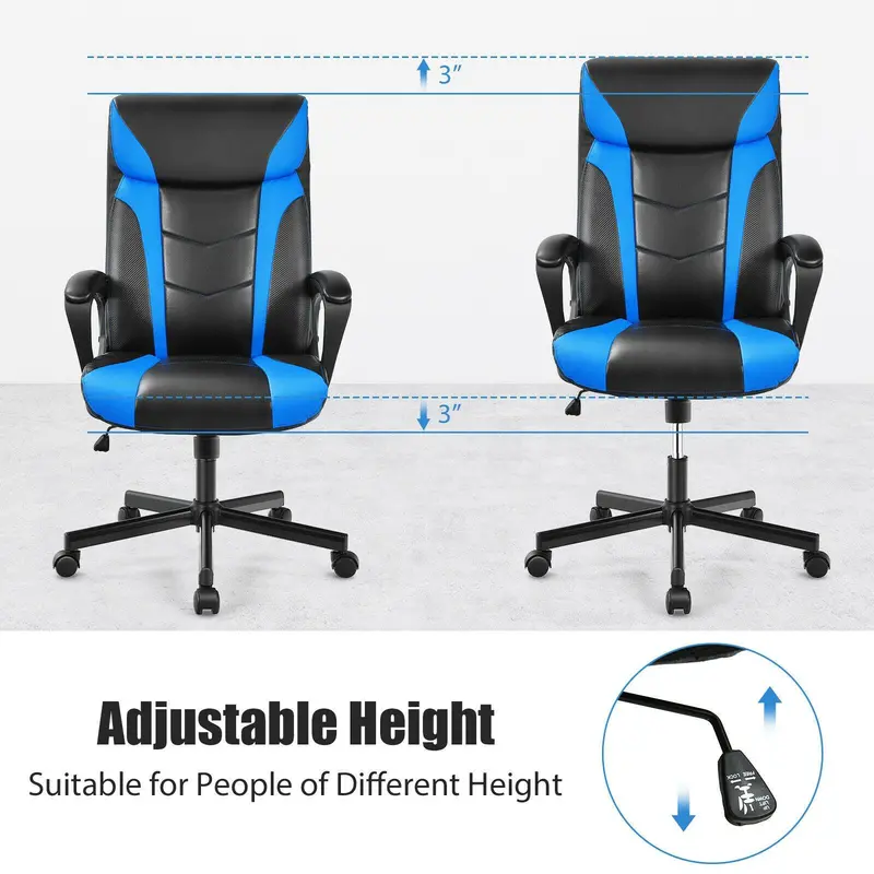 Adjustable Ergonomic Office and Gaming Chair