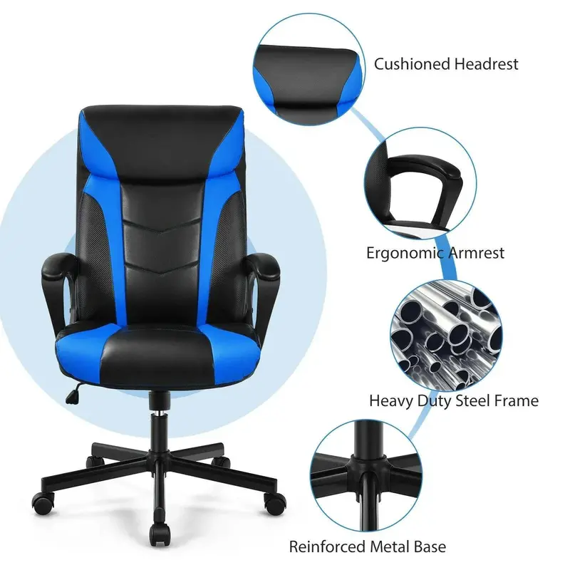 Adjustable Ergonomic Office and Gaming Chair