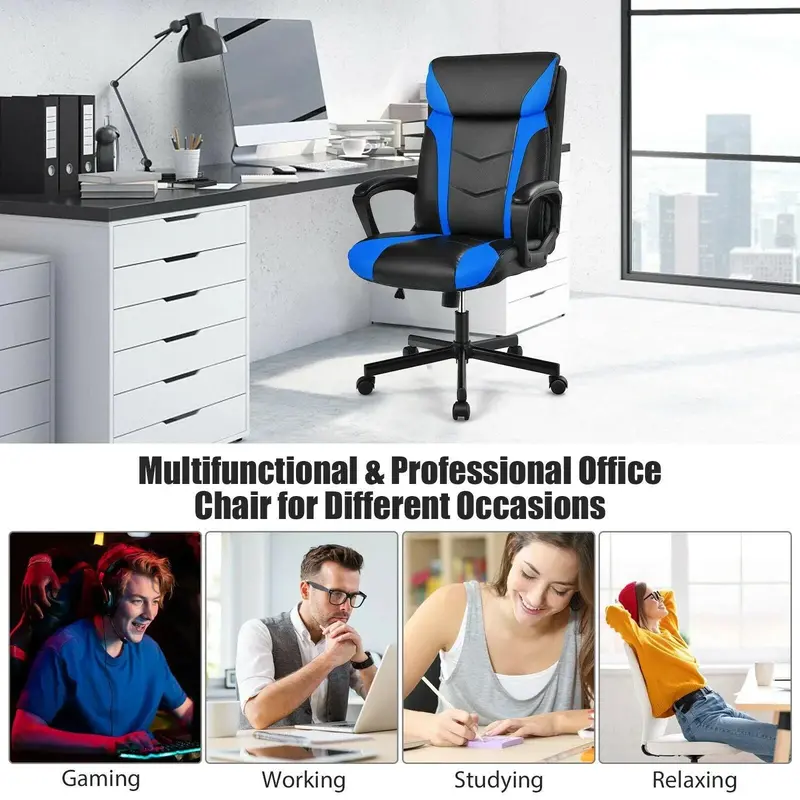 Adjustable Ergonomic Office and Gaming Chair