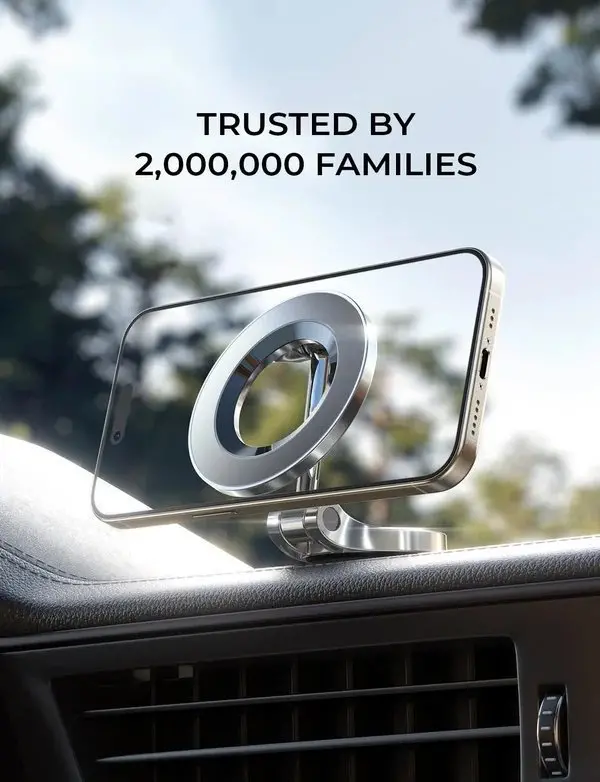 Adjustable Magnetic Smartphone Car Mount