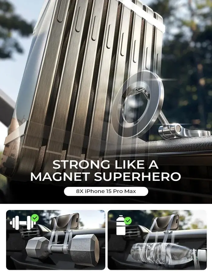 Adjustable Magnetic Smartphone Car Mount
