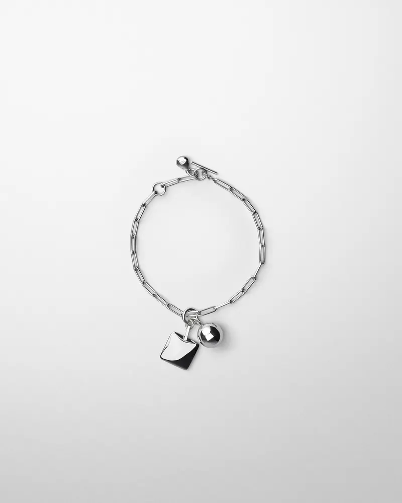 Adjustable Sterling Silver Double-Pendant Necklace