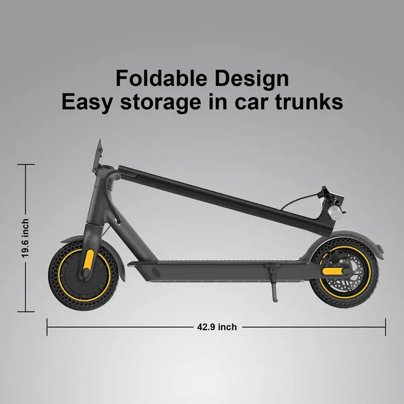 Adult Foldable Electric Scooter – 500W Motor, 10-Inch Puncture-Proof Tires, 18-Mile Range