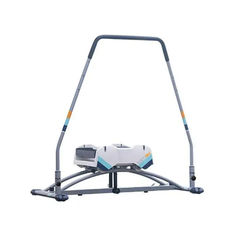 Aeroski 2.0 Ski Fitness Trainer – Gray Recoil Resistance Machine for Indoor Cross-Training