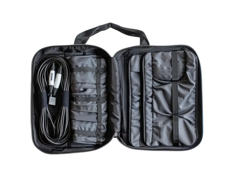 Aerovyn Water-Resistant Tech Organizer Pouch – Slim Cable and Charger Storage Solution 2
