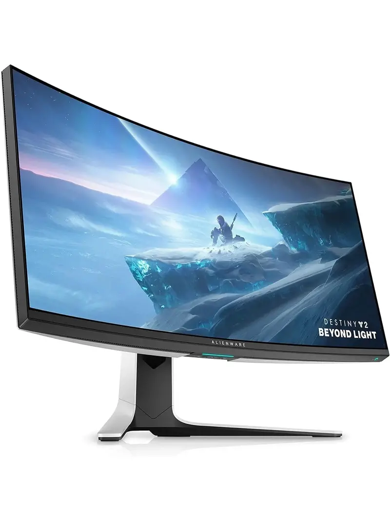 Alienware AW3821DW 38-Inch Ultrawide Curved Gaming Monitor — WQHD (3840x1600), 144Hz Refresh Rate, G-SYNC Ultimate, 1ms Response, 2300R Curve, HDR600