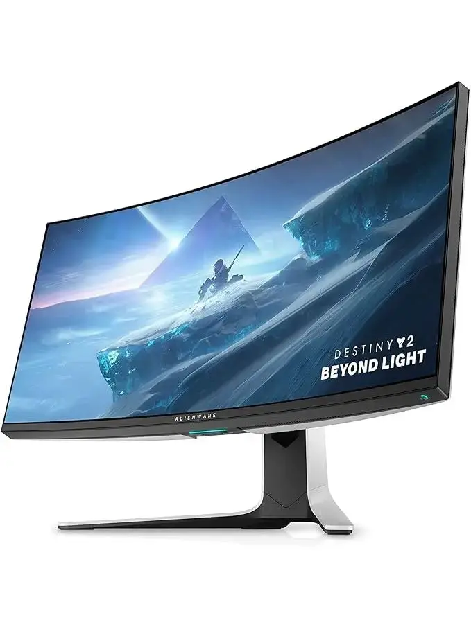Alienware AW3821DW 38-Inch Ultrawide Curved Gaming Monitor — WQHD (3840x1600), 144Hz Refresh Rate, G-SYNC Ultimate, 1ms Response, 2300R Curve, HDR600