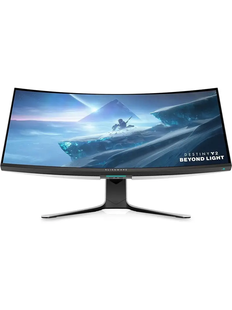 Alienware AW3821DW 38-Inch Ultrawide Curved Gaming Monitor — WQHD (3840x1600), 144Hz Refresh Rate, G-SYNC Ultimate, 1ms Response, 2300R Curve, HDR600