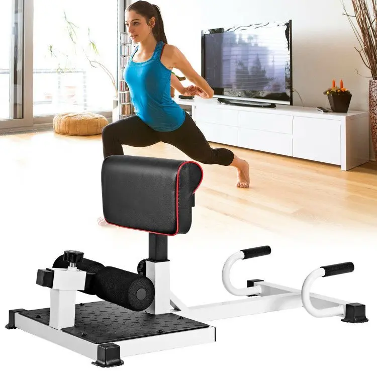 All-in-One Home Gym Squat Rack Featuring Safety Mechanisms and Non-Slip Base Stability